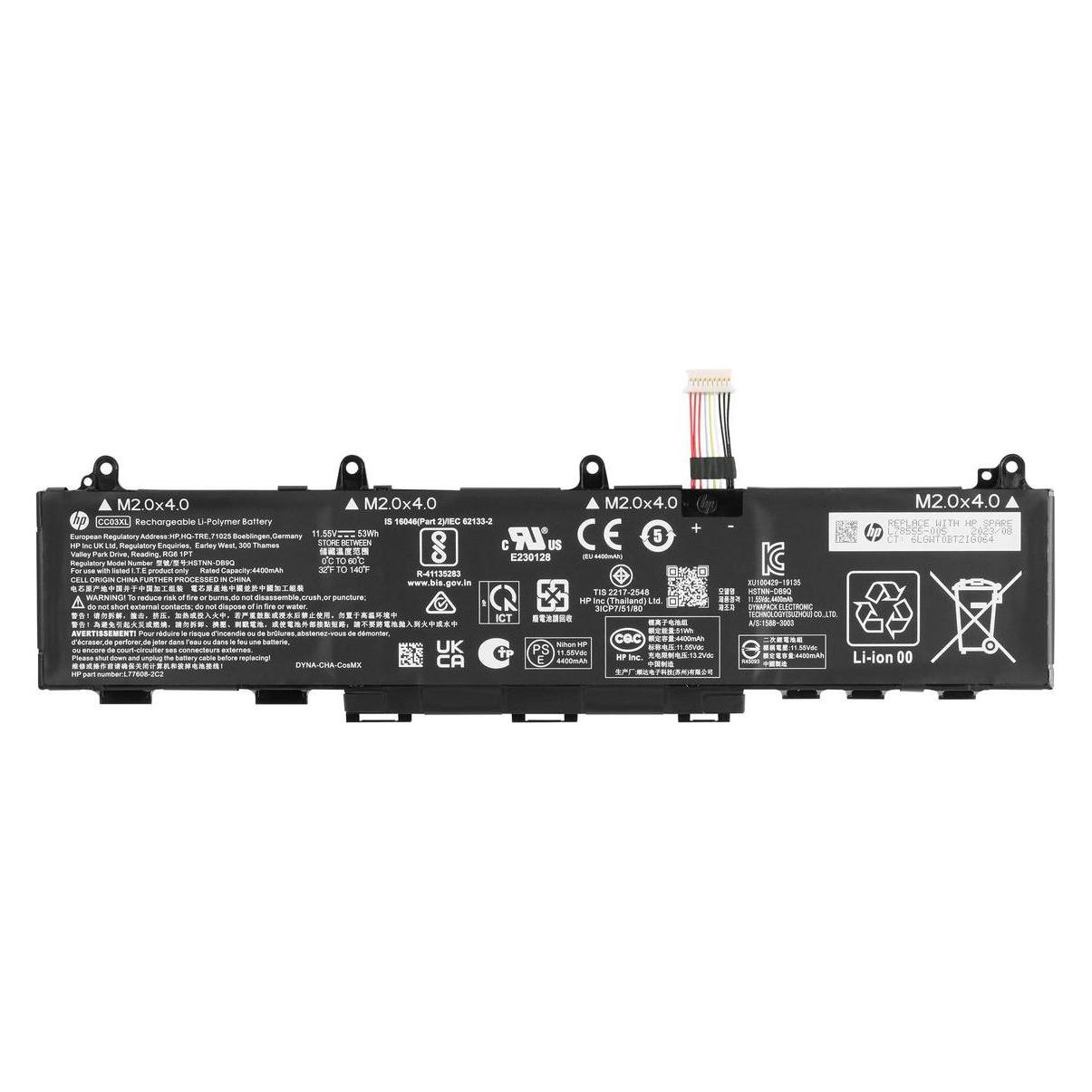 HP L78555-005 Notebook-Ersatzteil Akku (3 Zellen, 4400 mAh) (L78555-005)