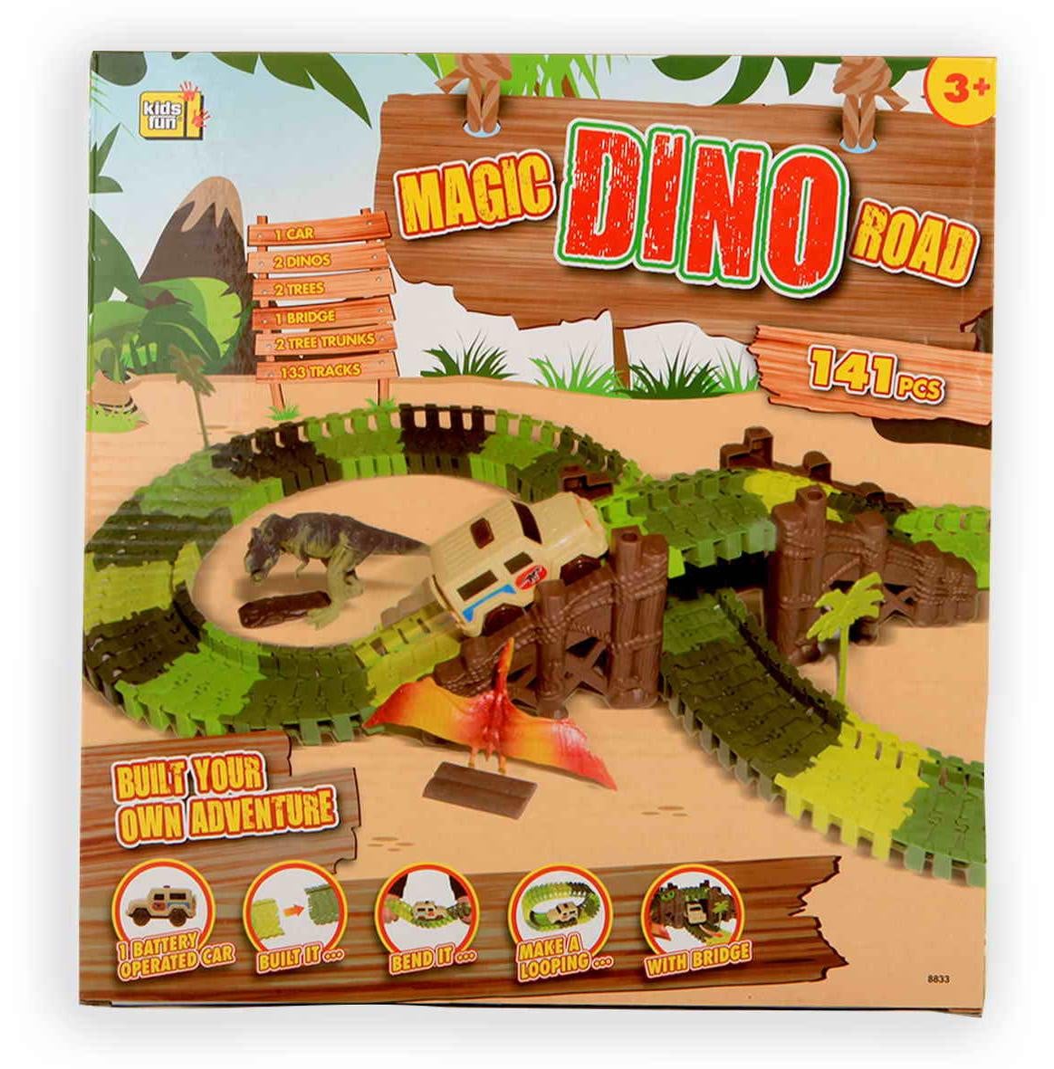 Jonotoys Magische Dinoset met 141 onderdelen