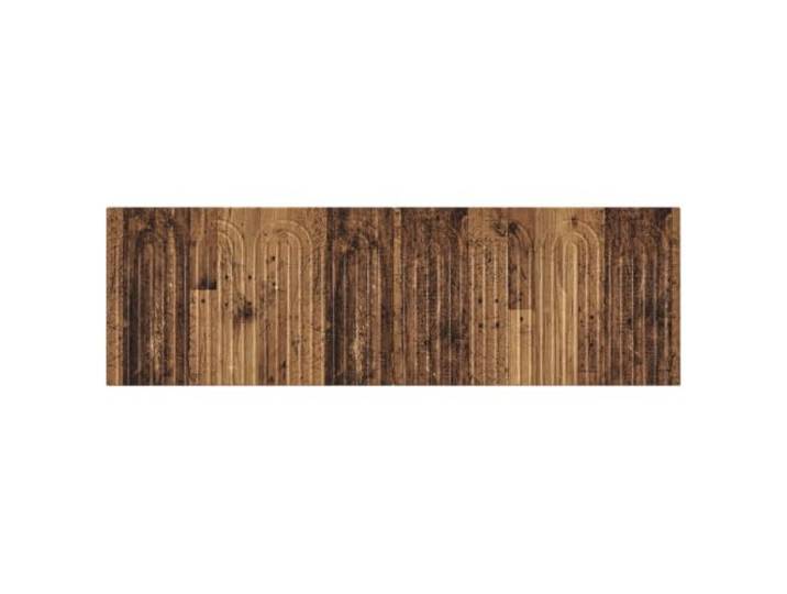 ALKMAAR Wand-Kopfteil aus Holz, technisches Holz, 160 x 3 x 50 cm Geradliniges Design, Wandmontage, feuchtigkeitsbeständig, großer Stauraum, leicht zu reinigen