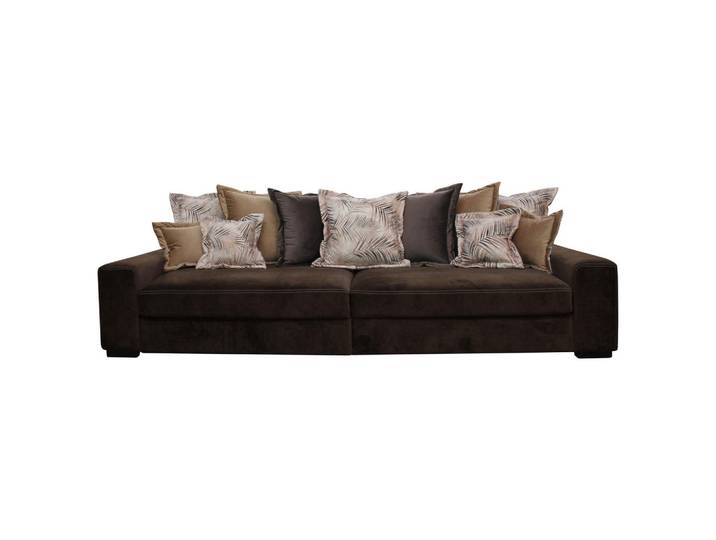 Landscape Bigsofa, Braun, Holz, Buche, Hartholz, Füllung: Schaumstoff,Schaumstoff, 289x90x115 cm, Made in EU, Handmade in Europe, Rücken echt, Wohnzimmer, Sofas & Couches, Sofassofas