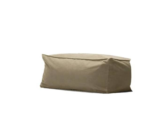 KUNYOS Wasserdichter Oxford-Chaiselounge-Pouf-Bezug for den Außenbereich, ohne Füllstoff, for Garten, Strand, Camp, Sitzsack, Sofa, Bett, Puff, Salon, Ottomane(Bench-Dark Sand)