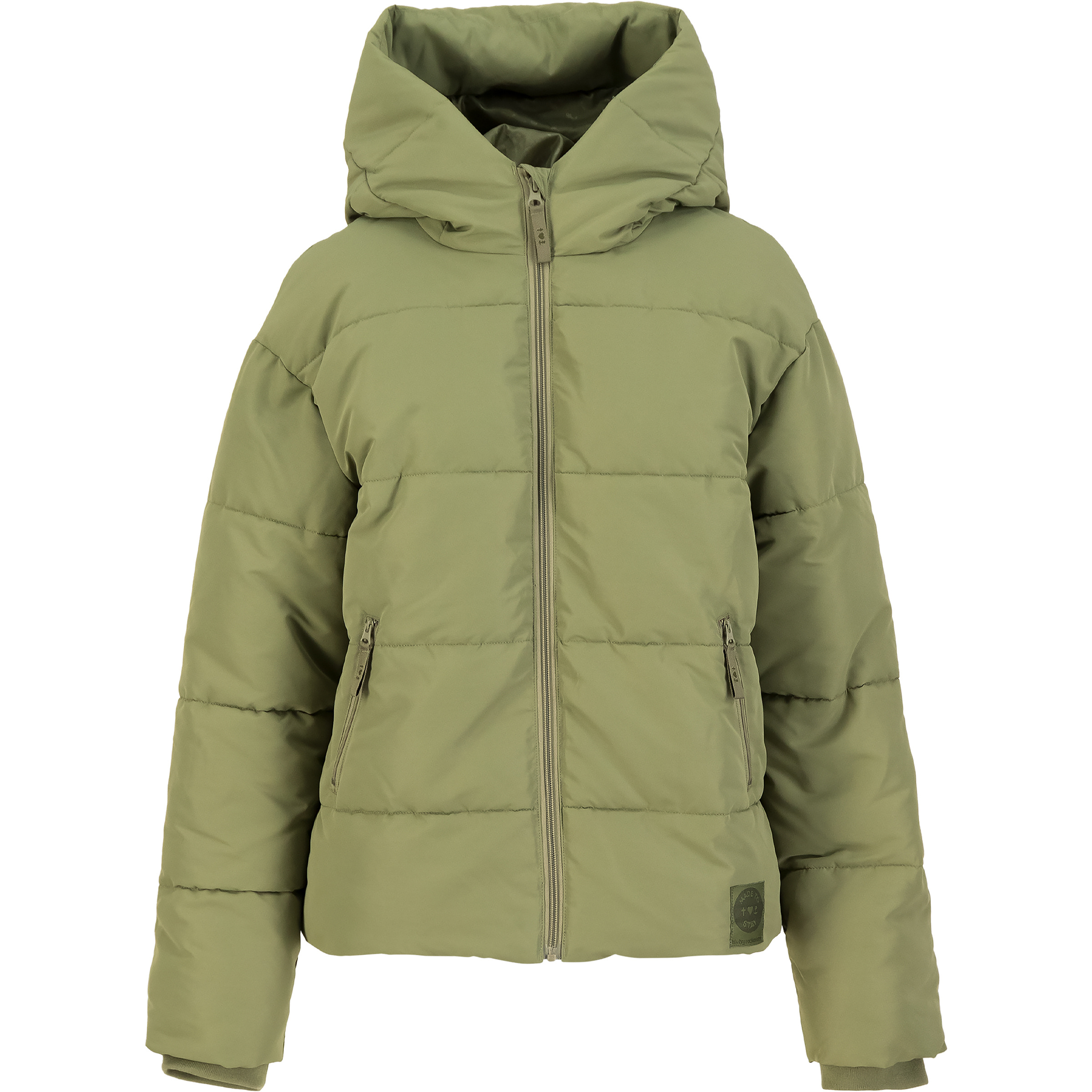 Blutsgeschwister Trailblazer Cloud Damen Isolationsjacke oliv Größe L Lifestyle Isolierend