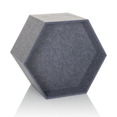 Akustik Trennelement / Schallabsorber FLEXMIUT STORE B 36x54,525 modular PET grau hjh OFFICE