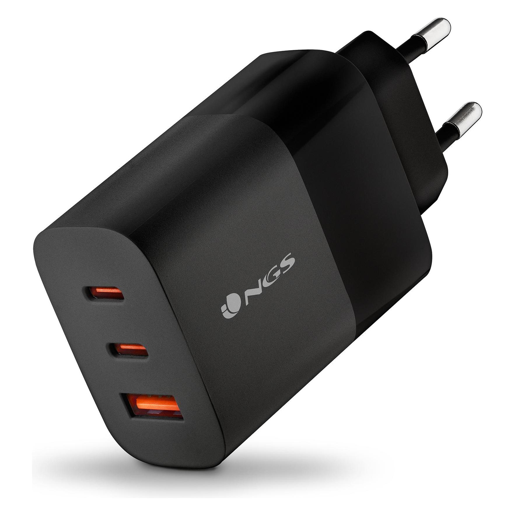NGS BUD 65W (65 W, 3 Ports) (NGS-ACCESORIOS-0200)
