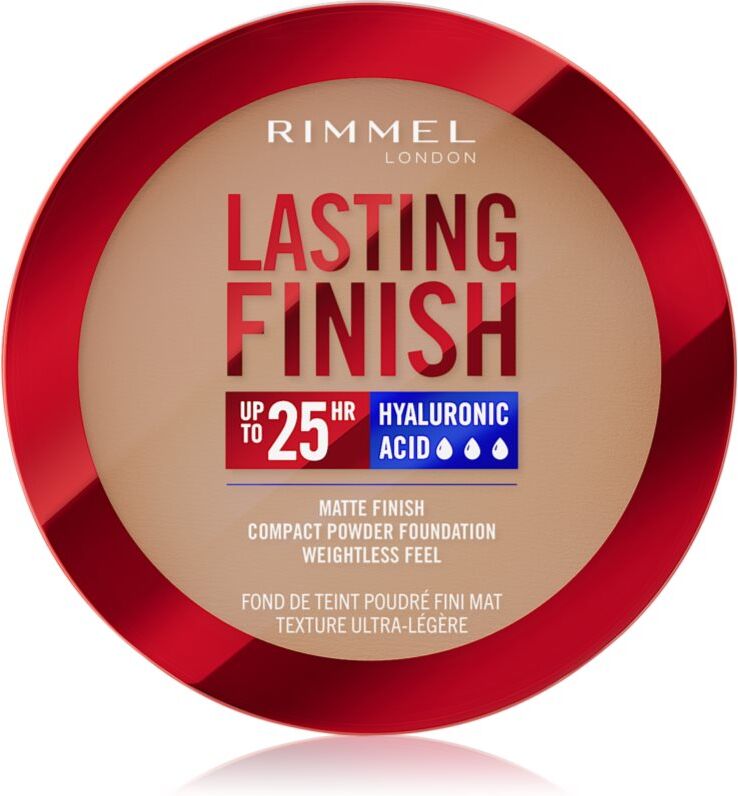 Rimmel Lasting Finish 25H compact powder SPF 20 shade 010 Latte 7 g