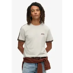 Superdry für Herren. M1012040A Essential Logo Retro-T-Shirt grau (XL), Lässig, Baumwolle, Kurzarm
