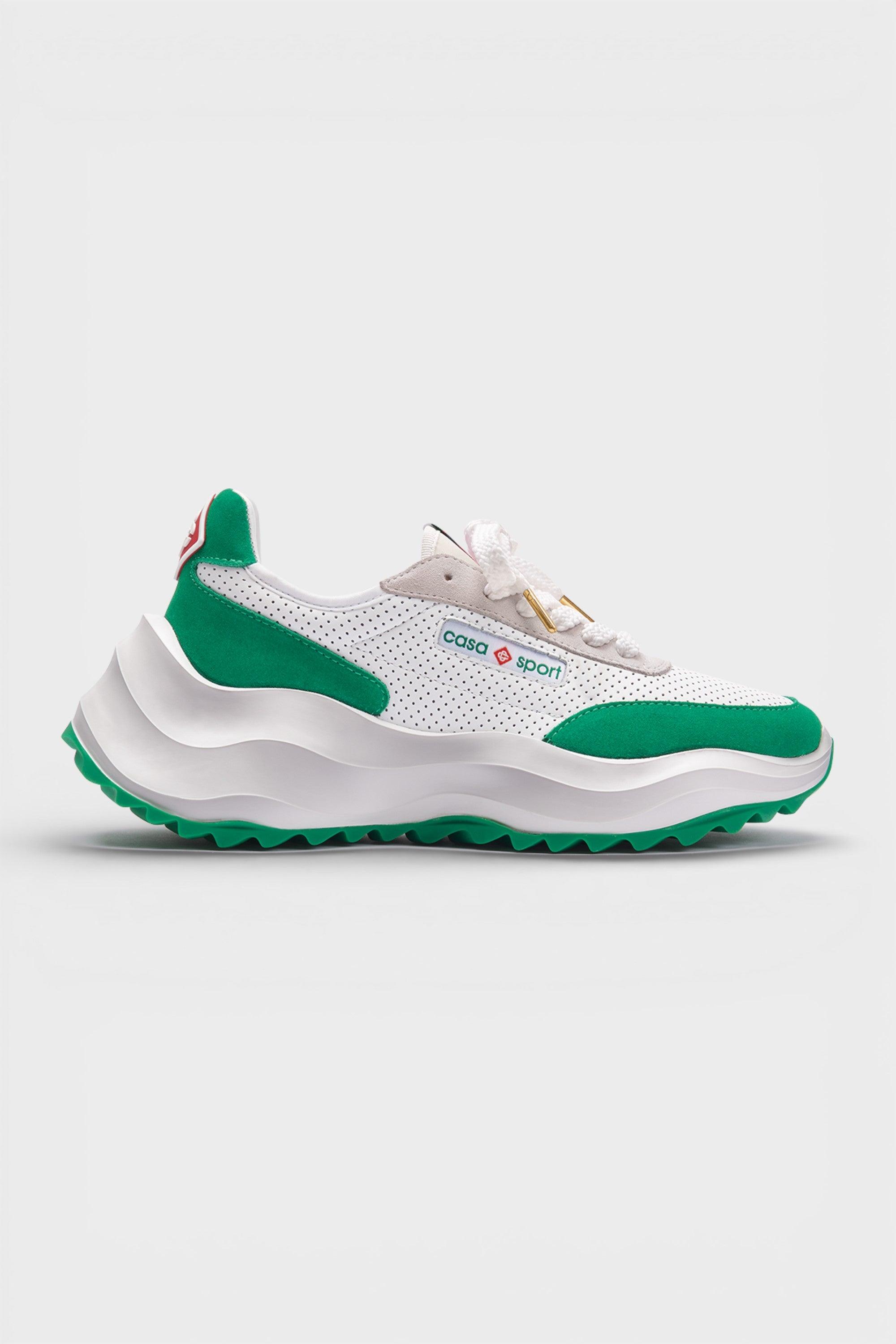Casablanca Atlantis Sneaker Weiß Grün Schuhe