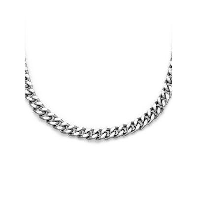 Edelstahlkette S.OLIVER "Schmuck Geschenk Edelstahl Halskette Bold Link", edelstahlfarben, Halsketten, Herren, Edelstahl, L: 55 B: 7,8mm, Edelstahlkette, B:7,8mm