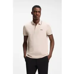 BOSS für Herren. 50469055 Polo Paddy beige (S), Lässig, Baumwolle, Kurzarm