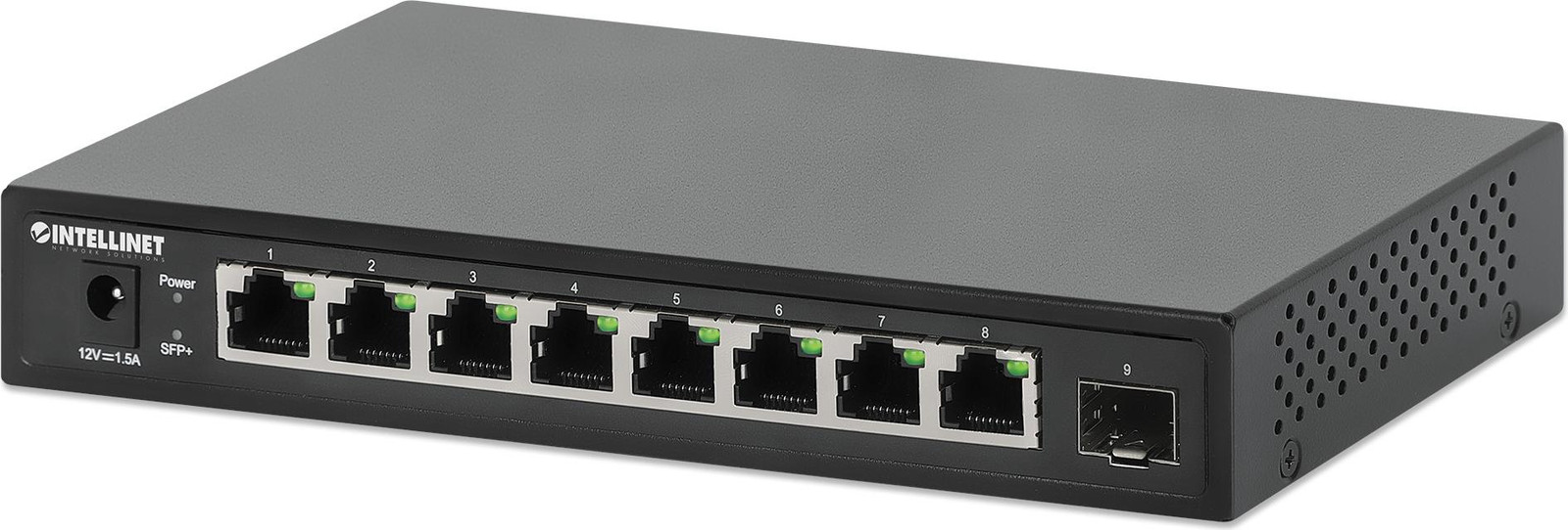 Intellinet 8-Port 2,5G Switch met 8x RJ45 en 1x SFP+ (562096)