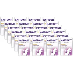 Kattovit Sensitive Huhn+Indika 24x85g Beutel