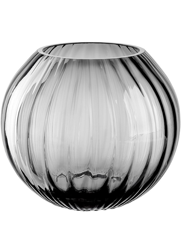 LEONARDO Vase "Poesia" in Grau - (H)13 x Ø 15 cm - onesize