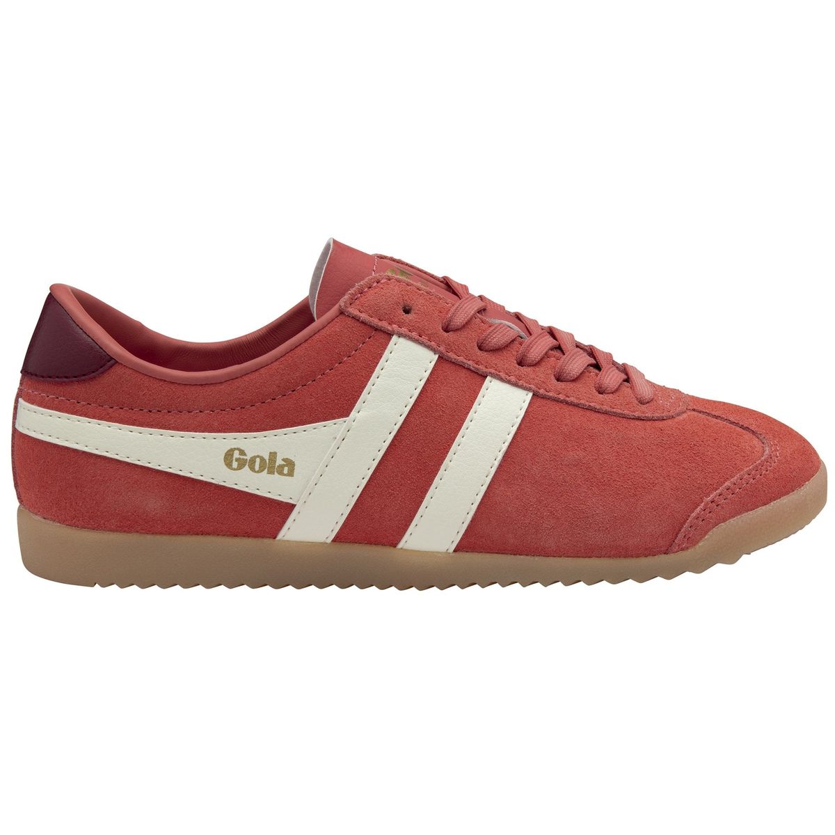 Gola Bullet Suede Sneaker Women coral/off white/pale gum (UW) 40 CLA153-UW-40-coraloffwhitepalegum
