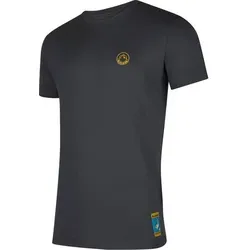 LA SPORTIVA Herren Shirt Climbing on the Moon T-Shirt M, Größe M in Grau Grau