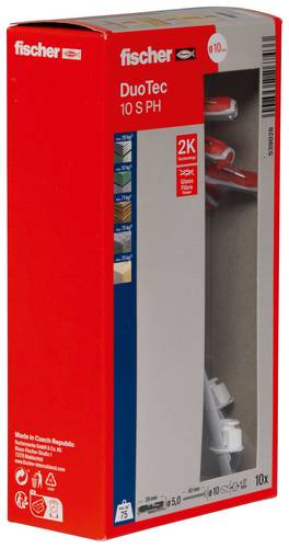 Fischer DUOTEC 10 S PH LD 2-Komponenten-Dübel 50 mm 10 mm 539026 10 St.