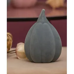 Kürbis Koba hoch grau 13,5cm