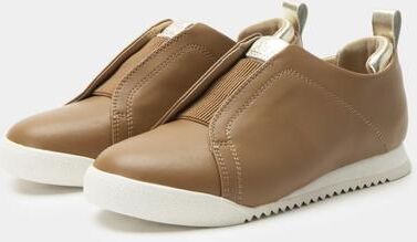Women's Reah Fashion Slip-On Sneaker by Alegria in Brown (Size 37 M)