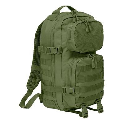 Rucksack BRANDIT "Brandit Accessoires US Cooper Patch medium", Gr. onesize, grün (olive), Polyester, Rucksäcke Rucksack