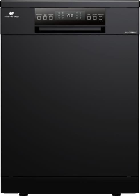 Freistehender Geschirrspüler - CELV1544IBP - 15 Maßgedecke - Inverter - 60 cm - 42 dB - Mattschwarz