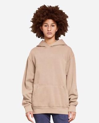 Lane Seven LS16001 Urban Pullover Hooded Sweatshirt in Burro size Small   Cotton/Polyester Blend