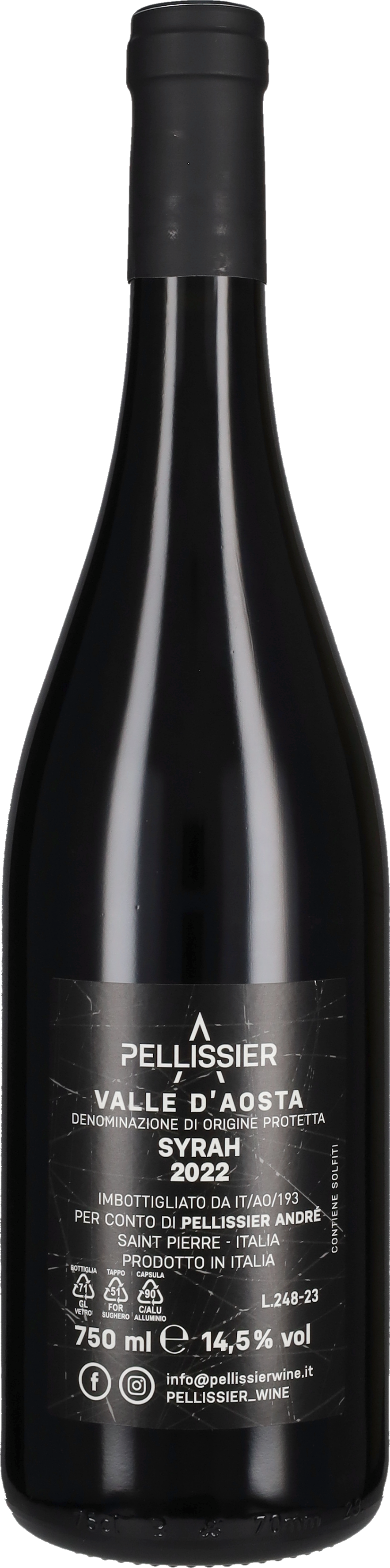 André Pellissier Syrah 2023