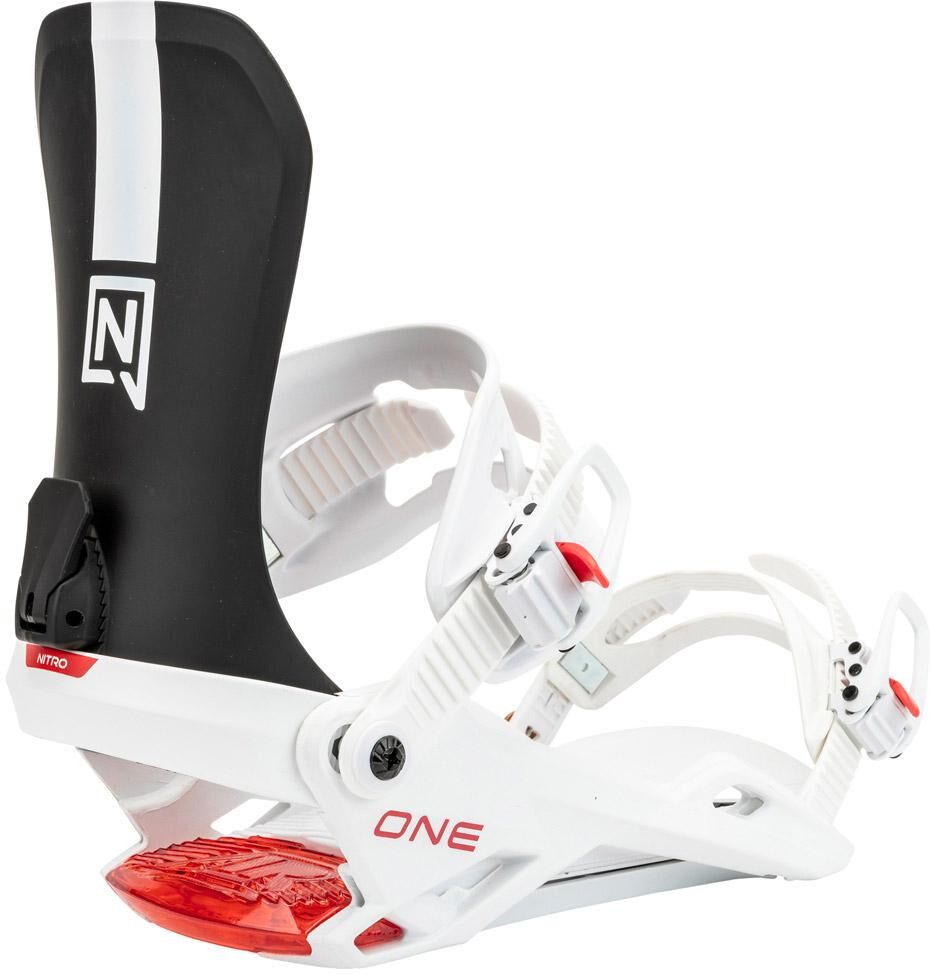 Nitro  - One Black-White-Red - M - Fix Snowboard