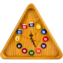 Sportime Billard-Wanduhr