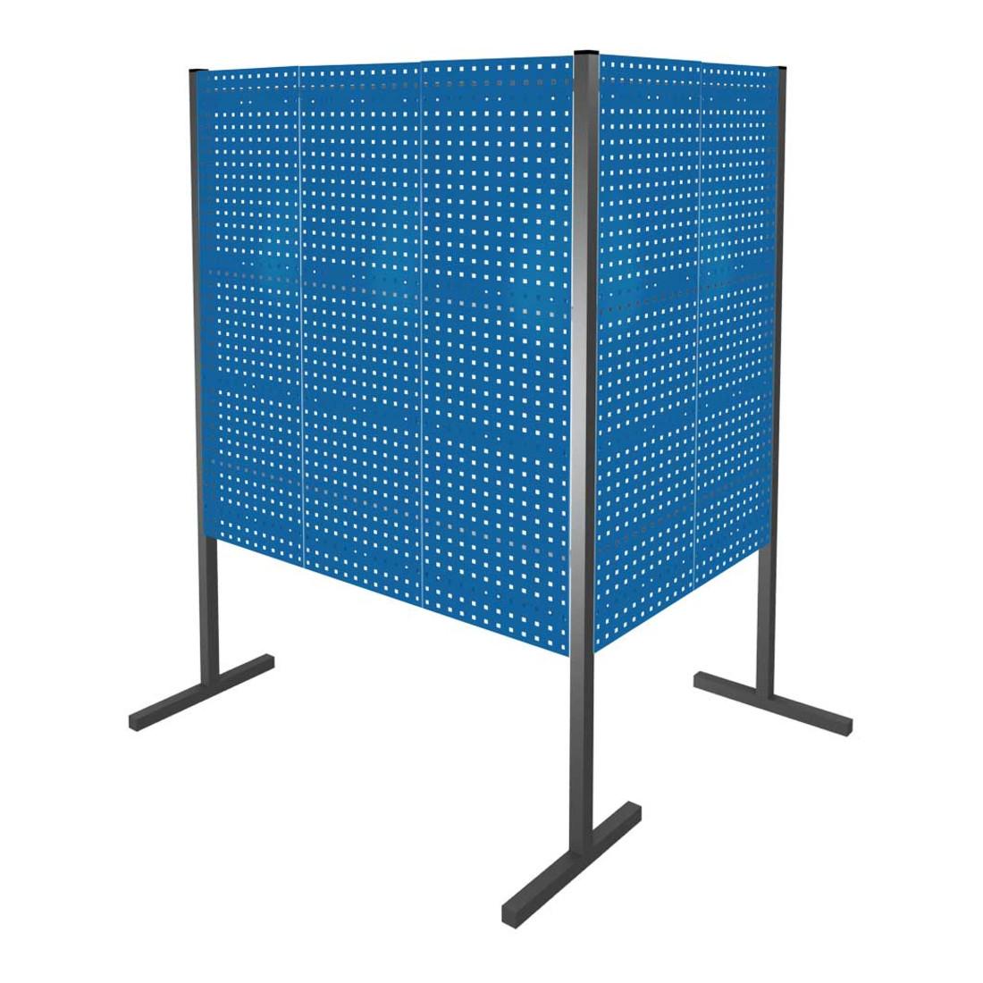 Kappes Trennwand RasterPlan Doppelfeld 90° H1500 mm RAL 5010 5 LP (7226.00.1321)
