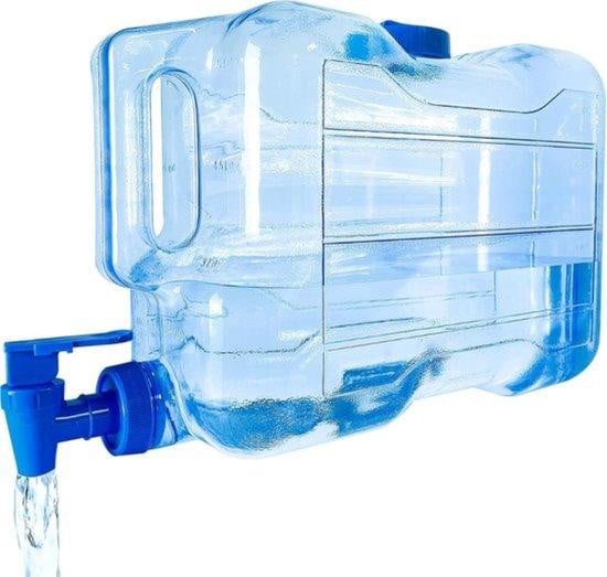 Transparante plastic koudwaterdispenser