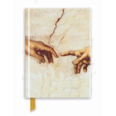 Premium Notizbuch DIN A5: Michelangelo, Die Erschaffung Adams