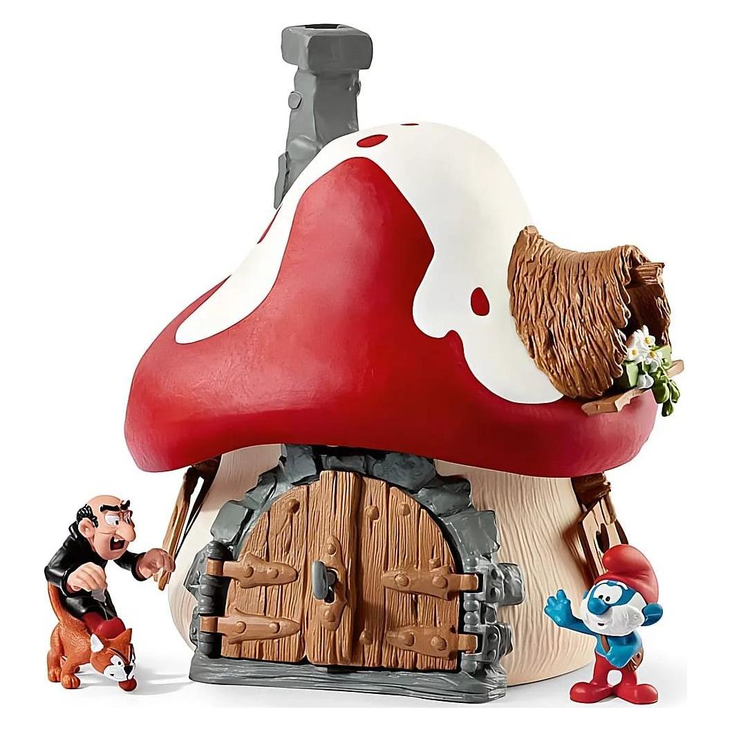 Schleich Schlumpf Haus mit Schlümpfen (19317)