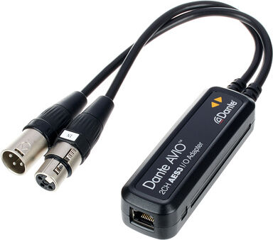 Dante AVIO AES3 IO Adapter 2x2