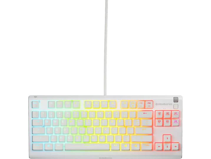 SteelSeries Apex 3 TKL Gaming Toetsenbord Qwerty Wit