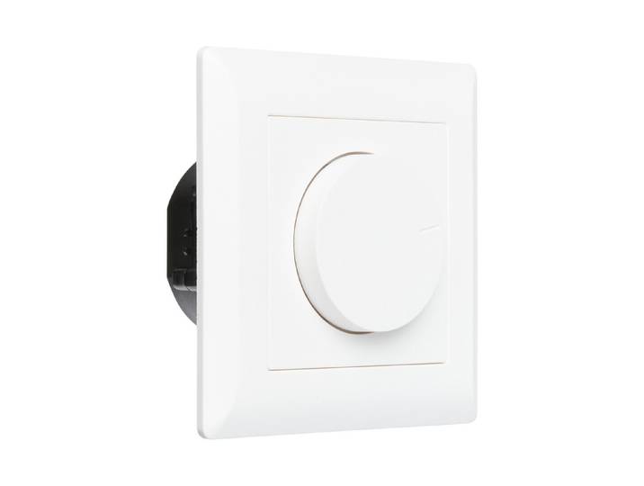 Hager Unterputz-Drehdimmer Weiss 60-600 W