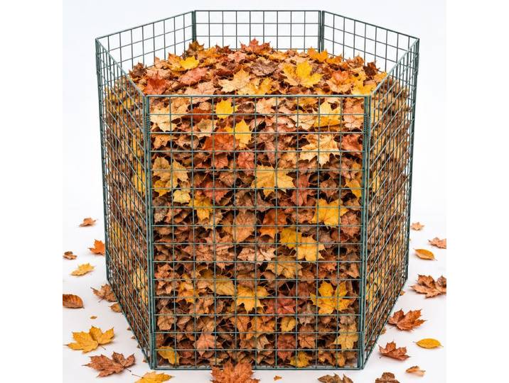 Relaxdays Komposter Metall sechseckig
