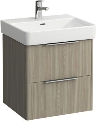 LAUFEN Pro s Waschtischunterschrank H4021721102621 52x44x53cm, 2 Schubladen, Ulme hell