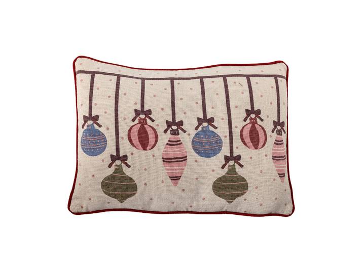 Bloomingville Ornamentia coussin Rouge, 50x35 cm