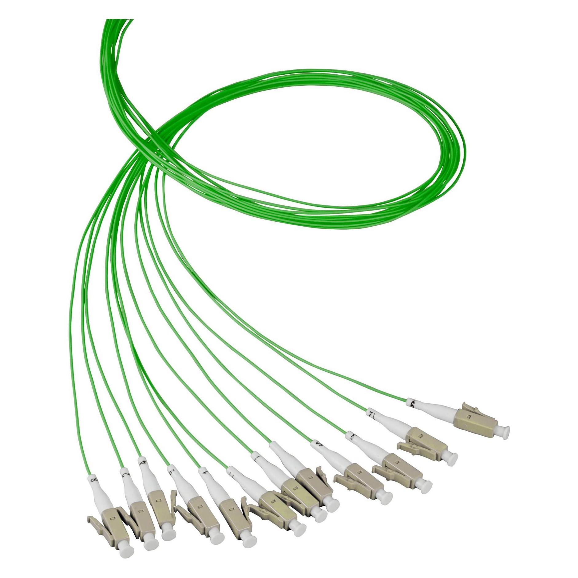 EFB Elektronik Faserpigtail LC 50/125µ, OM2,2 Meter, ECOFIBER (2 m) (O3481.2)