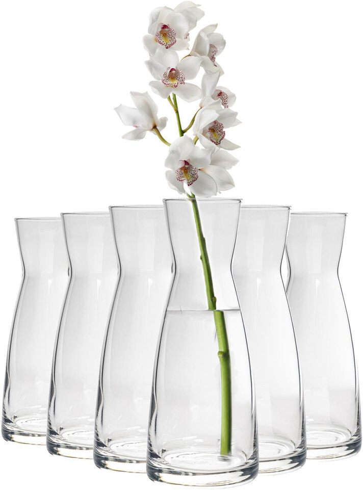 Bormioli Rocco Ypsilon Glass Carafe Clear 25.5cm H x 10.4cm W x 10.4cm D