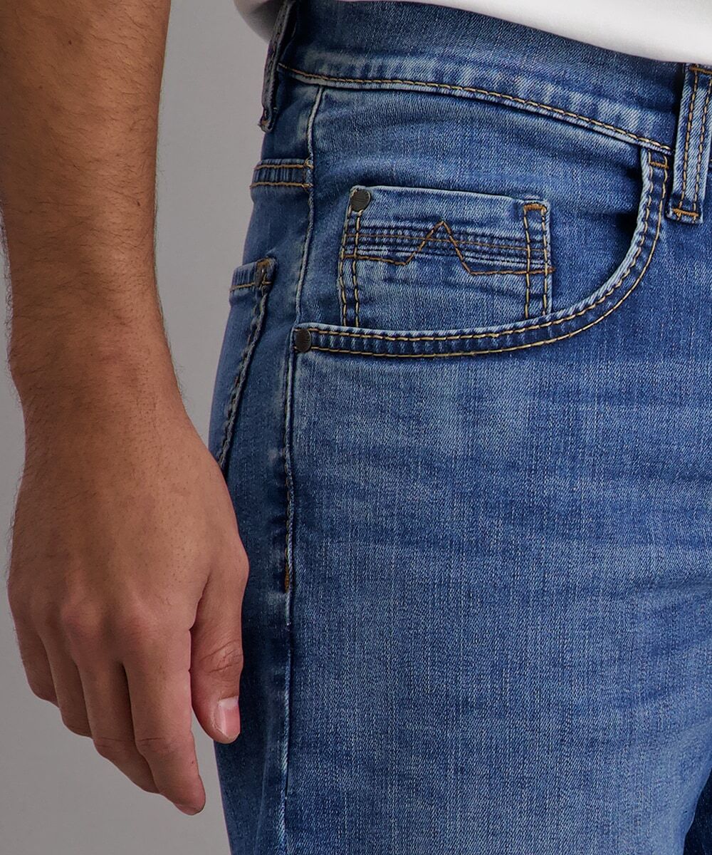 Shorts "ROUVEN shorts", Herren, Gr. 32, N-Gr, blau (blau used buffies), Denim/Jeans, Obermaterial: 98% Baumwolle, 2% Elasthan, PIONEER AUTHENTIC JEANS, regular fit kniefrei, Hosen Shorts, Sommerhose im Five-Pocket Style blau used buffies 32, N-Gr