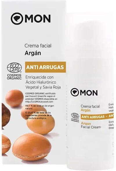 Mon Deconatur Creme Facial Argan Anti-rugas Eco Vegan 50 ml