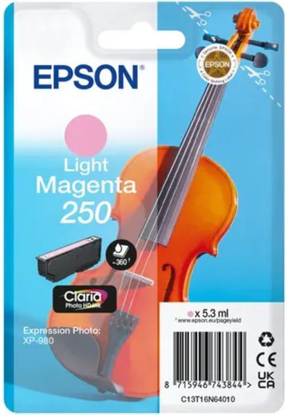 Epson 250 (C13T16N64010) - Hellmagenta - Druckerpatrone
