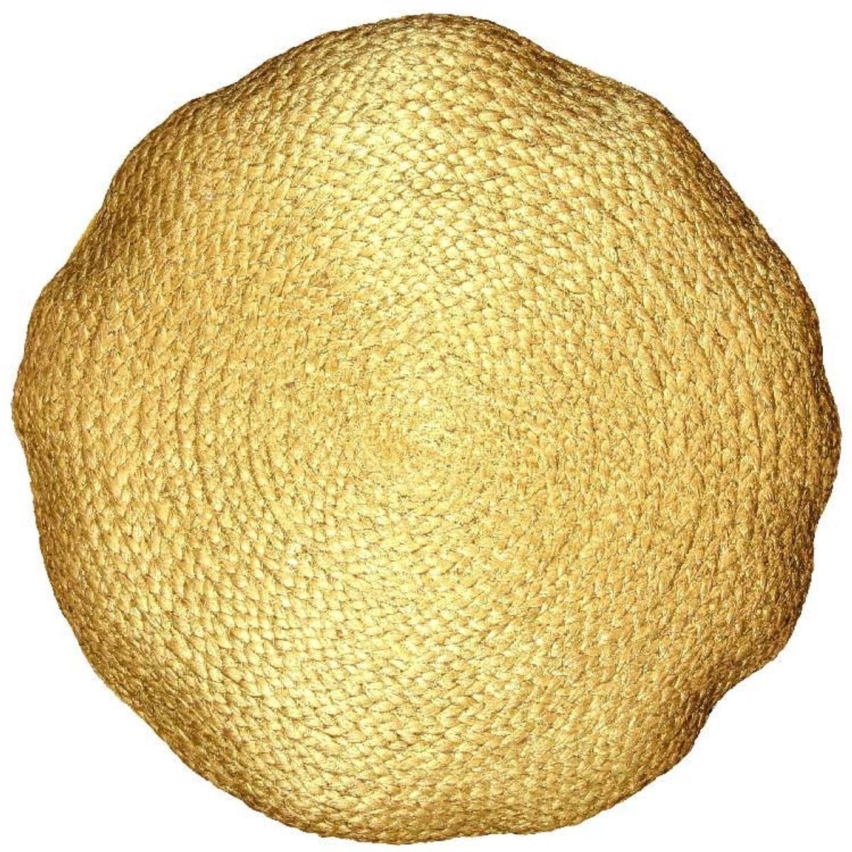 Unique Living Kussen Metallic Gold d45 cm