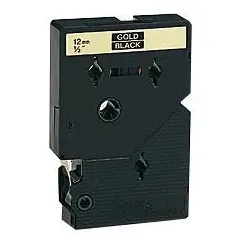 Brother TC-301 (TC-301) Beschriftungsband Schriftbandkassette – black – Originalprodukt