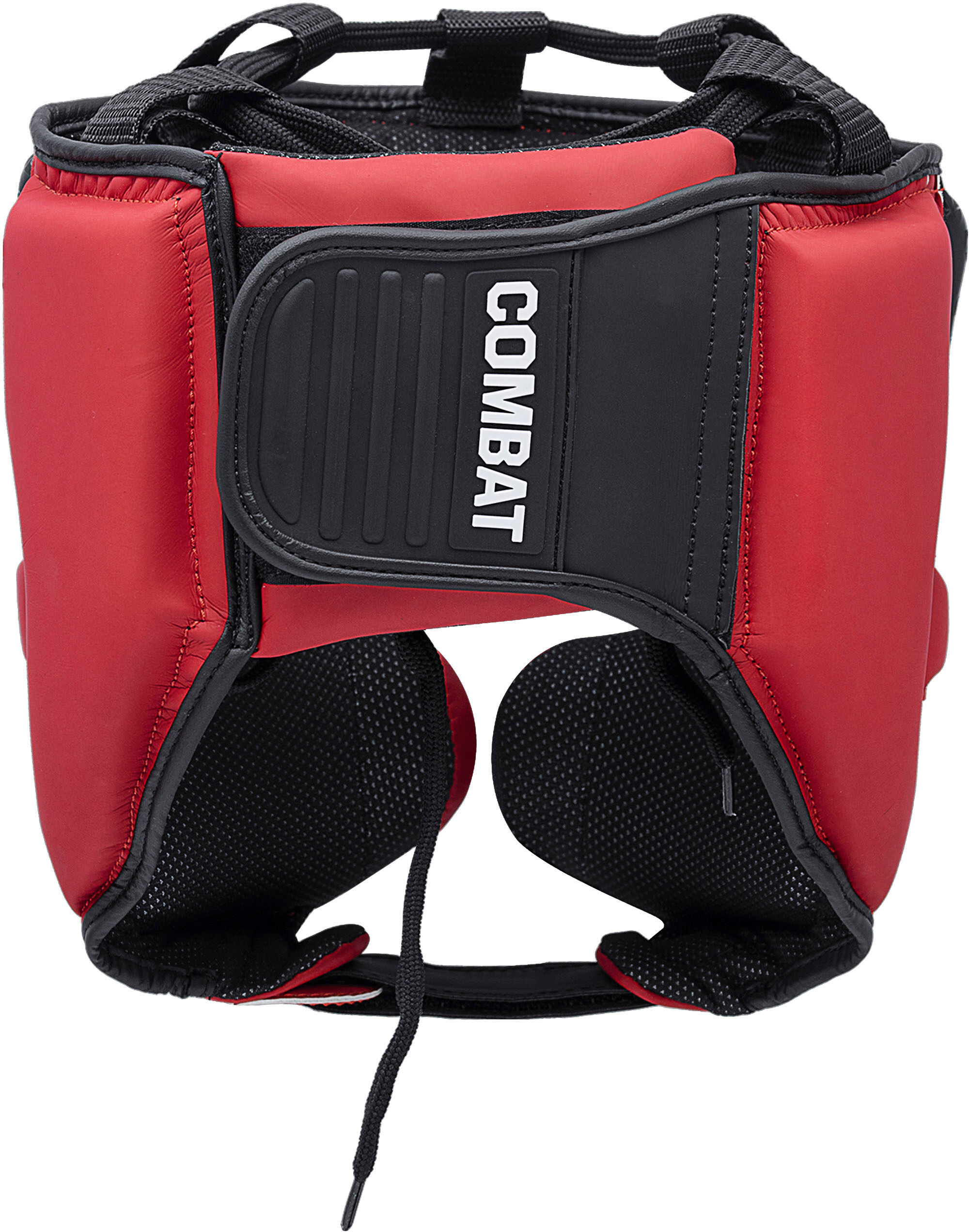 Kopfschutz ADIDAS PERFORMANCE "Combat 50 Headguard" Gr. S, rot (rot, schwarz), Protektoren, S, Kopfschutz