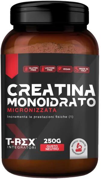 Rex Integratore Creatina Monoidrato Integratore Sportivo Gusto Neutro 250g