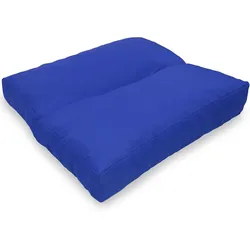 NYVI Loungekissen SunLounge Outdoor 40x40 cm Dunkelblau - Wasserabweisend, Schmutzabweisend, Bequem, für Stühle, Bänke, Boden