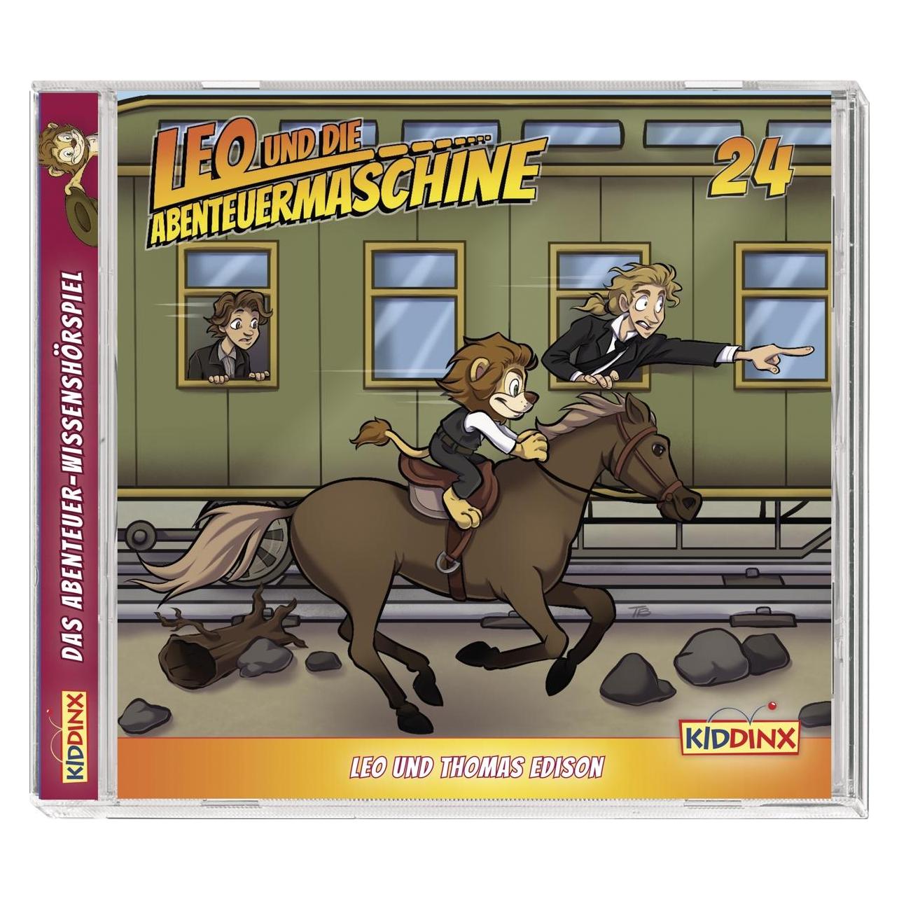 Kiddinx Leo und die Abenteuermaschine 24 - Leo und Thomas Edison (422624)