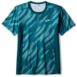 Brooks Herren Atmosphere Short Sleeve 3.0 blau