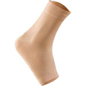 medi Fußbandage Zweizug Knöchelbandage, Sprunggelenk, rechts & links, sand, Größe IV